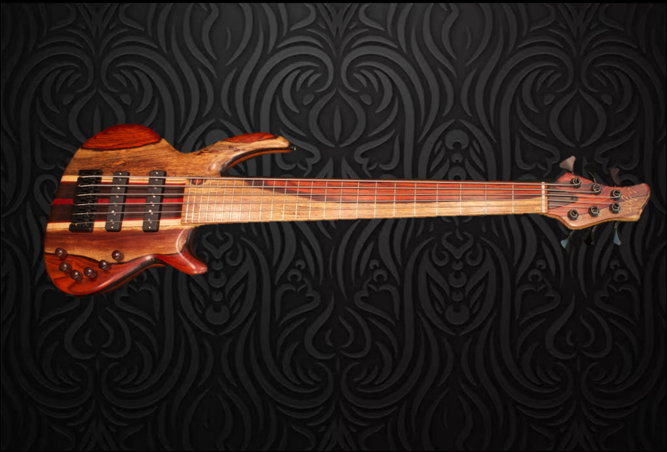 6-String Wyn Bass (customed built by the late, Mr. Randall Fullmer